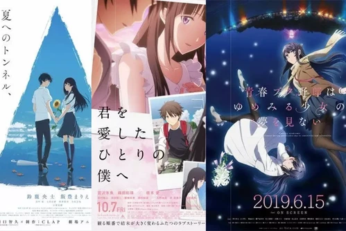 Постер: Аниме фильмы про путешествия во времени