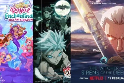 Постер: Мультфильмы про морских жителей