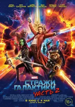 Постер: Стражи Галактики. Часть 2 / Guardians of the Galaxy Vol. 2 (2017)