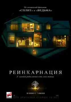Постер: Реинкарнация / Hereditary (2018)