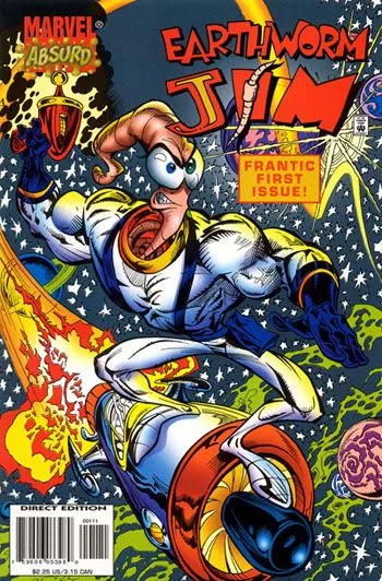 Постер: Червяк Джим / Earthworm Jim (1995)