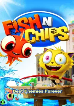 Постер: Фиш и Чип. Вредные друзья / Fish N Chips: The Movie (2013)