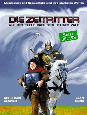 Постер: Пришельцы 2: Коридоры времени / Les couloirs du temps: Les visiteurs II (1998)