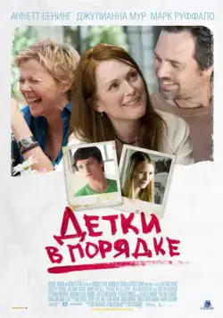 Постер: Детки в порядке / The Kids Are All Right (2010)