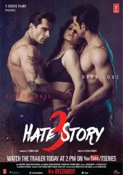 Постер: История ненависти 3 / Hate Story 3 (2015)