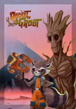 Постер: Ракета и Грут / Marvel's Rocket & Groot (2017)