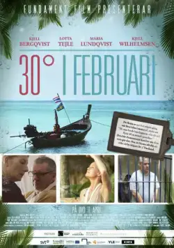 Постер: 30 градусов в феврале / 30° i februari (2012)