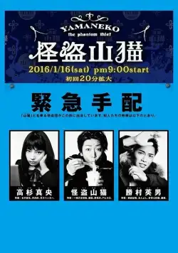 Постер: Призрачный вор Яманеко / Kaitô Yamaneko (2016)