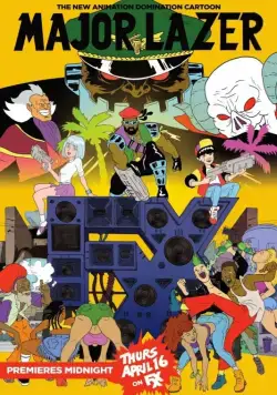 Постер: Майор Лазер / Major Lazer (2014)