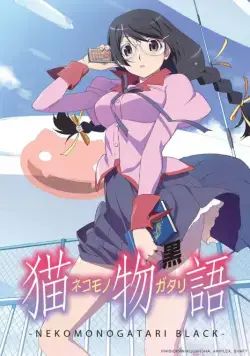 Постер: История кошки (чёрная глава) / Nekomonogatari (Kuro) (2012)