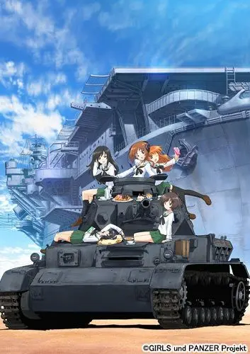Постер: Девушки и танки / Girls und Panzer (2012)