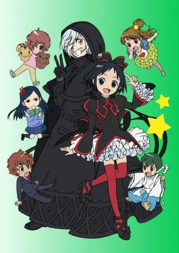 Постер: А вот и чёрная колдунья! / Kuro Majo-san ga Tooru!! (2012)