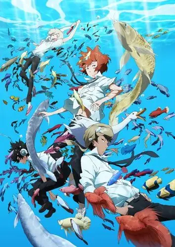 Постер: Радости рыбалки / Tsuritama (2012)