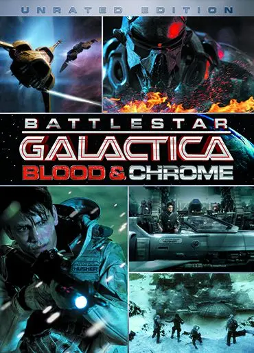 Постер: Звездный Крейсер Галактика: Кровь и Хром / Battlestar Galactica - Blood & Chrome (2012)