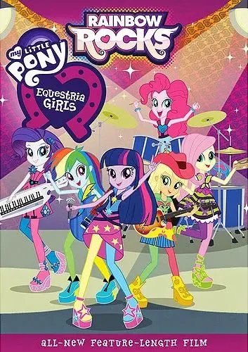 Постер: Мой маленький пони: Девочки из Эквестрии – Радужный рок	2014 / My Little Pony: Equestria Girls - Rainbow Rocks (2014)