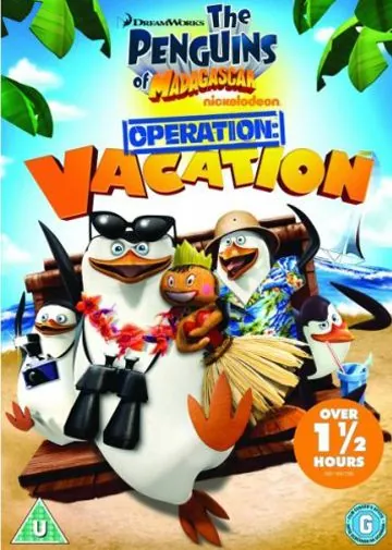 Постер: Пингвины Мадагаскара: Операция «Отпуск» / Penguins Of Madagascar: Operation Vacation (2012)