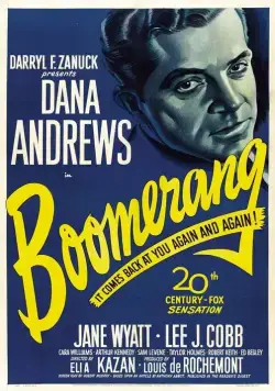 Постер: Бумеранг! / Boomerang! (1947)