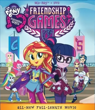 Постер: Мой маленький пони: Девочки из Эквестрии – Игры дружбы / My Little Pony: Equestria Girls - Friendship Games (2015)
