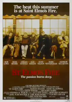 Постер: Огни святого Эльма / St. Elmo's Fire (1985)
