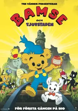 Постер: Медвежонок Бамси и Замок Разбойников / Bamse och tjuvstaden (2014)