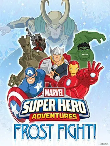 Постер: Приключения Супергероев: Ледовая битва / Marvel Super Hero Adventures: Frost Fight! (2015)