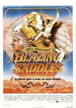 Постер: Сверкающие седла / Blazing Saddles (1974)