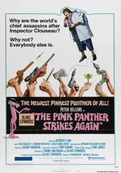Постер: Розовая пантера наносит ответный удар / The Pink Panther Strikes Again (1976)
