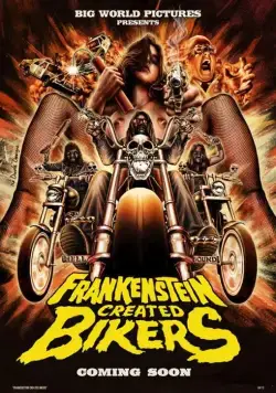 Постер: Франкенштейн, создавший байкеров / Frankenstein Created Bikers (2016)