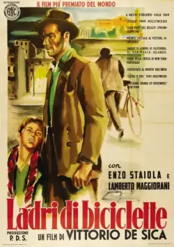 Постер: Похитители велосипедов / Ladri di biciclette (1948)