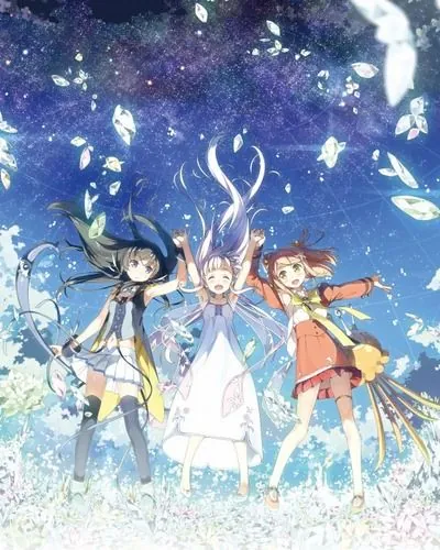 Постер: Стеклянный цветок — разрушитель миров / Garakowa -Restore the World- (2015)