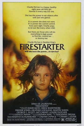 Постер: Порождающая огонь / Firestarter (1984)