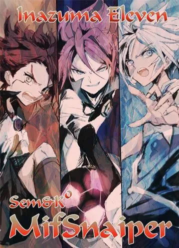 Постер: 11 молниеносных: Лучшая атака команды Ога / Gekijouban Inazuma irebun: Saikyou gundan Ôga shuurai (2010)