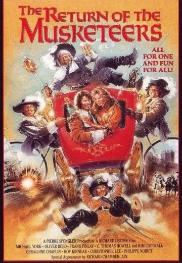 Постер: Возвращение мушкетеров / The Return of the Musketeers (1989)
