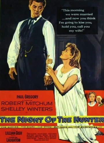 Постер: Ночь охотника / The Night of the Hunter (1955)