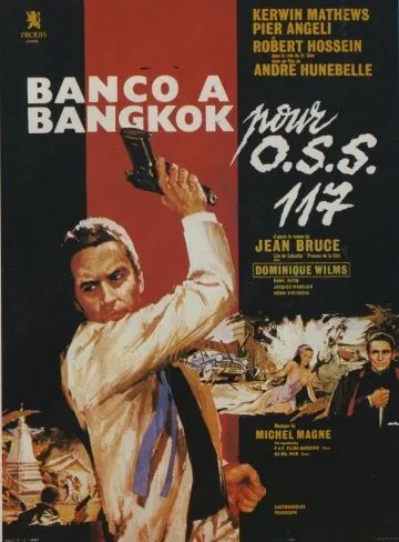 Постер: Банк в Бангкоке / Banco à Bangkok pour OSS 117 (1964)