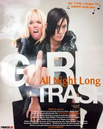 Постер: Девчонки зажигают всю ночь напролёт / Girltrash: All Night Long (2014)