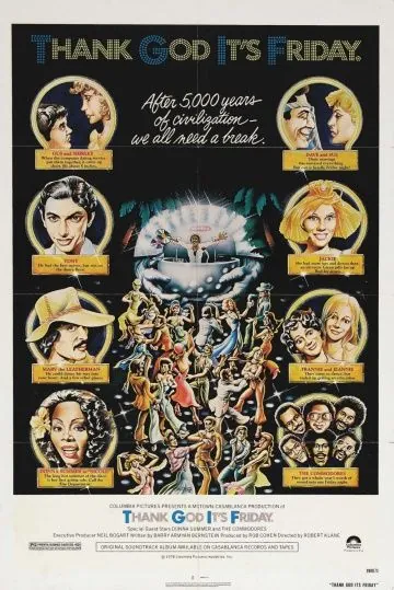 Постер: Слава Богу, сегодня пятница / Thank God It's Friday (1978)