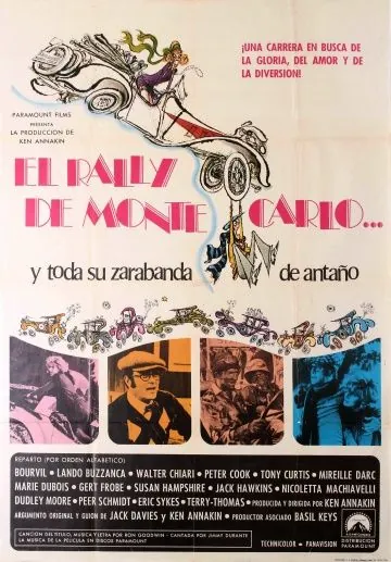Постер: Бросок в Монте-Карло / Monte Carlo Or Bust! (1969)