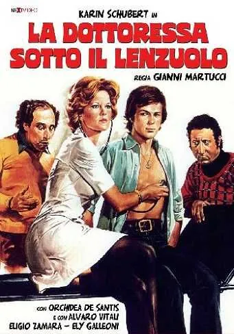 Постер: Докторша под простыней / La dottoressa sotto il lenzuolo (1976)