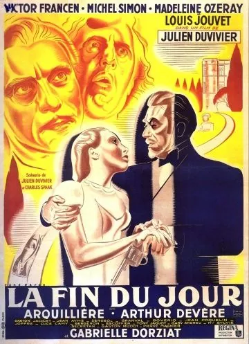 Постер: Конец дня / La fin du jour (1939)
