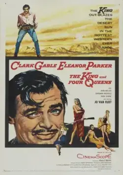 Постер: Король и четыре королевы / The King and Four Queens (1956)