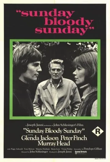 Постер: Воскресенье, проклятое воскресенье / Sunday Bloody Sunday (1971)