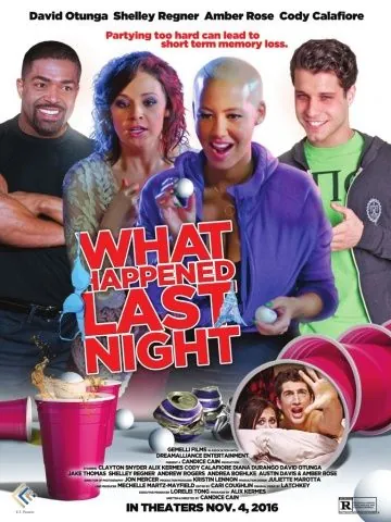 Постер: Что случилось прошлой ночью / What Happened Last Night (2016)