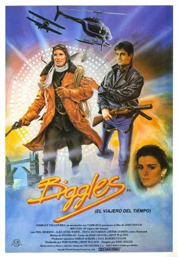 Постер: Бигглз: Приключения во времени / Biggles (1985)