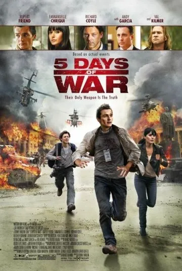 Постер: 5 дней в августе / 5 Days of War (2011)