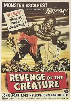 Постер: Месть Твари / Revenge of the Creature (1955)