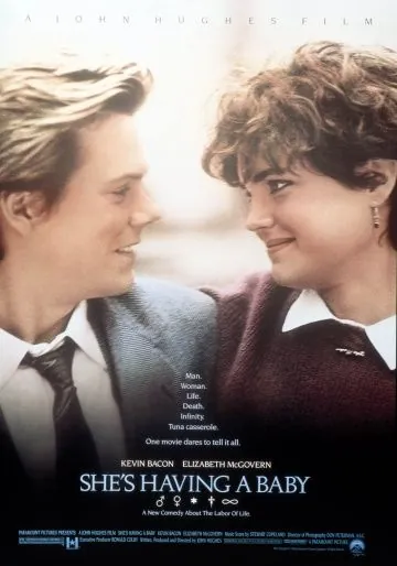 Постер: У нее будет ребенок / She's Having a Baby (1988)