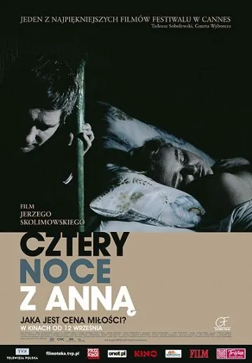 Постер: Четыре ночи с Анной / Cztery noce z Anna (2008)