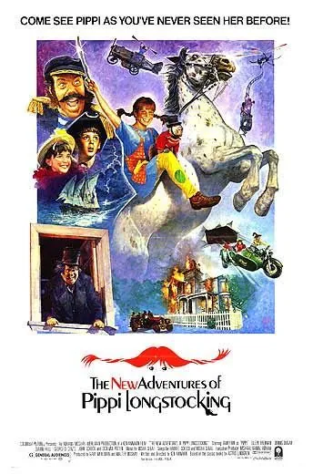 Постер: Новые приключения Пеппи Длинныйчулок / The New Adventures of Pippi Longstocking (1988)