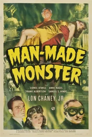 Постер: Монстр, рожденный людьми / Man Made Monster (1941)